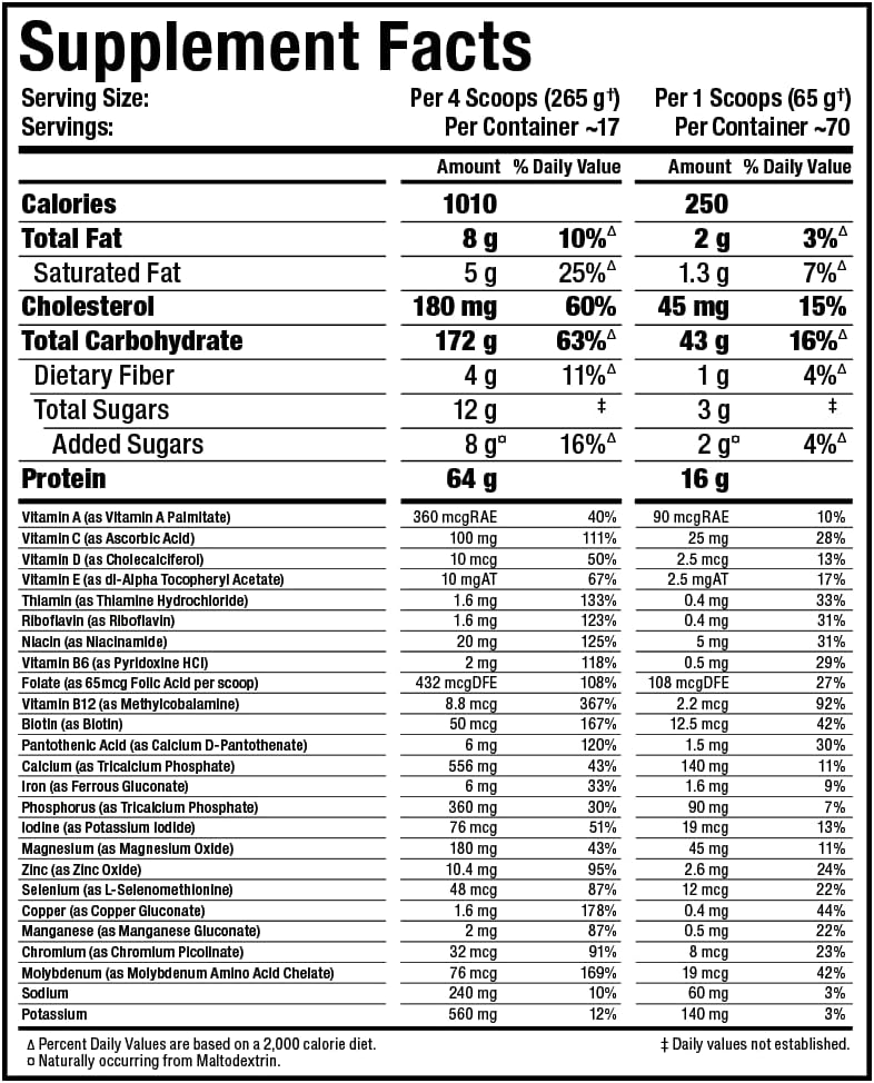 ALLMAX QUICKMASS Rapid Lean Mass Gainer 4,54 kg 70 Servings - Galeri