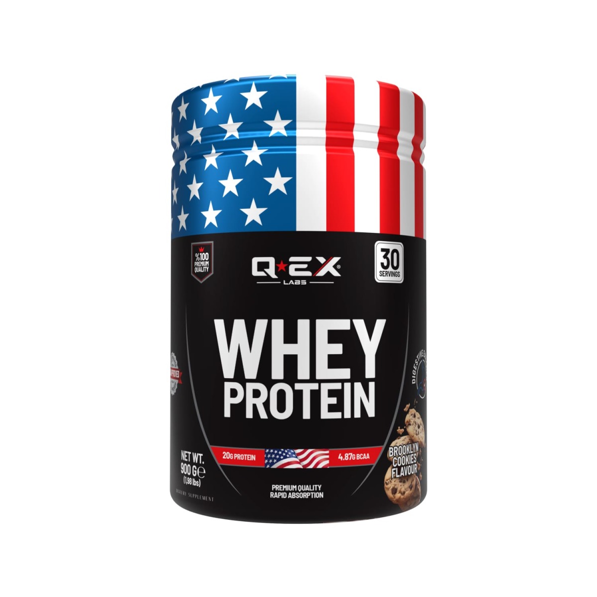 Qex Labs Whey Protein 900 Gr Kurabiye