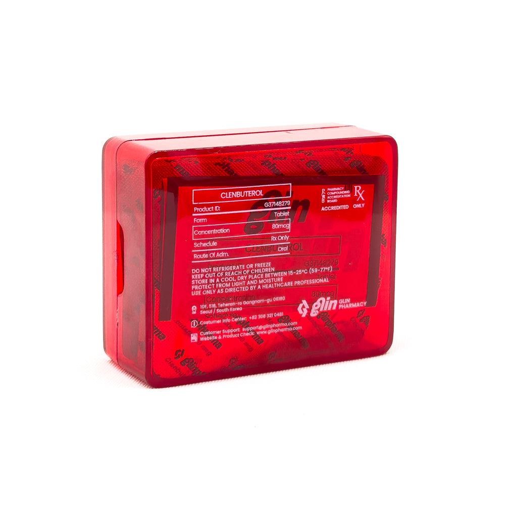 Glin Pharma CLENBUTEROL – 80mcg (Check kodlu) Kore menşei - Galeri
