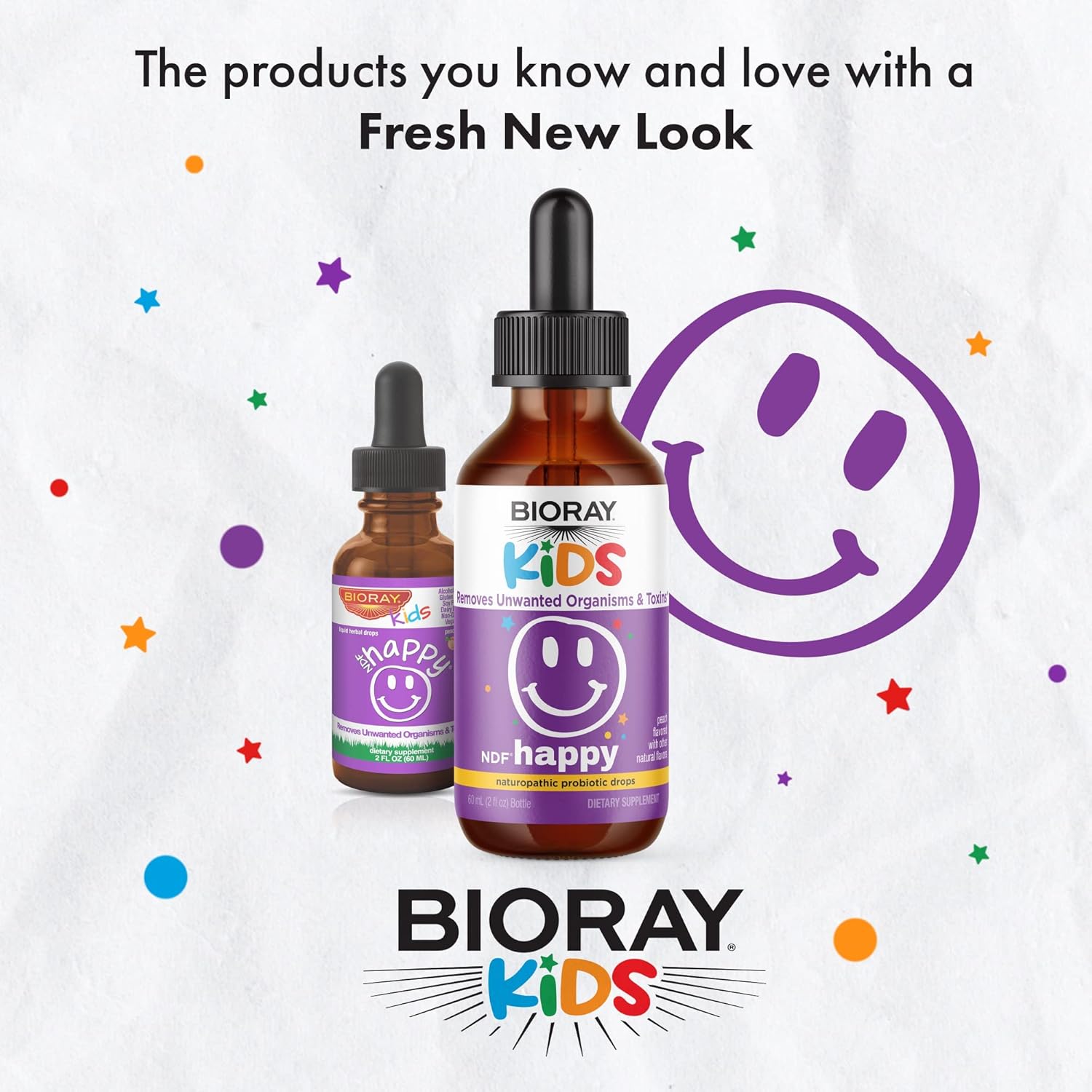 BIORAY Kids NDF Happy Peach Children's Digestive Support 59 ML - Galeri