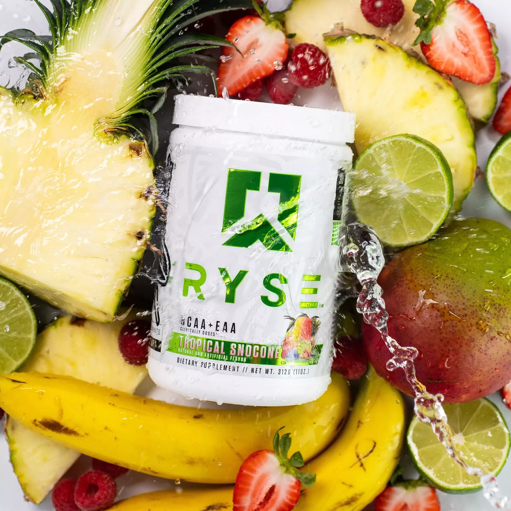 RYSE Nutrition BCAA + EAA Complex Amino 30 Servis - Galeri