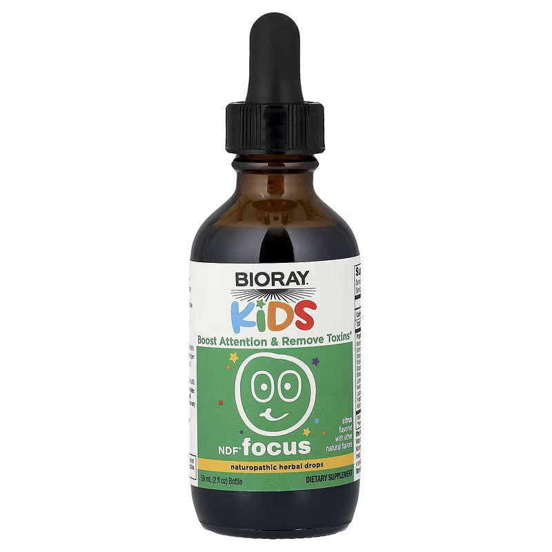 Bioray Kids NDF Focus Citrus Children's Health Brain & Cognitive 59 ml - Galeri