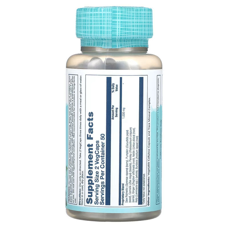 Solaray, Prostate(Saw Palmetto) Blend SP-16, 100 VegCaps - Galeri