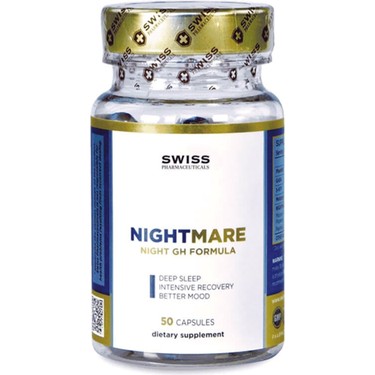 Swiss Nightmare GABA 5-HTP 50 Kapsül