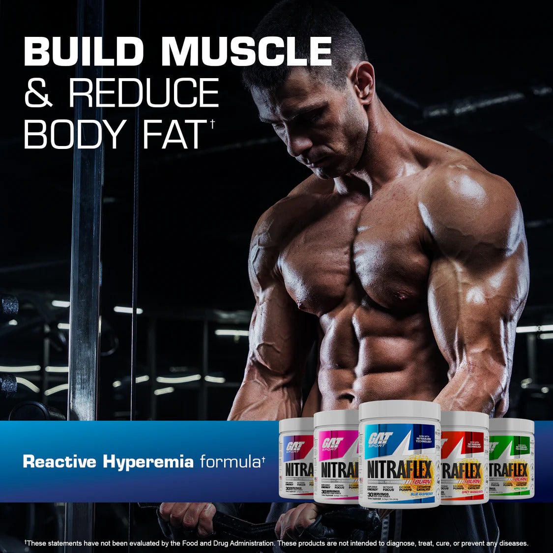 GAT NİTRAFLEX THERMO BURN TERMOJENİK RİPPED PREWORKOUT - Galeri