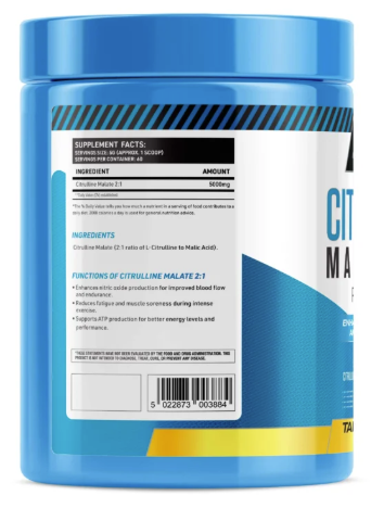 Everload Nutrition Citrulline Malate 2:1 300g - Galeri
