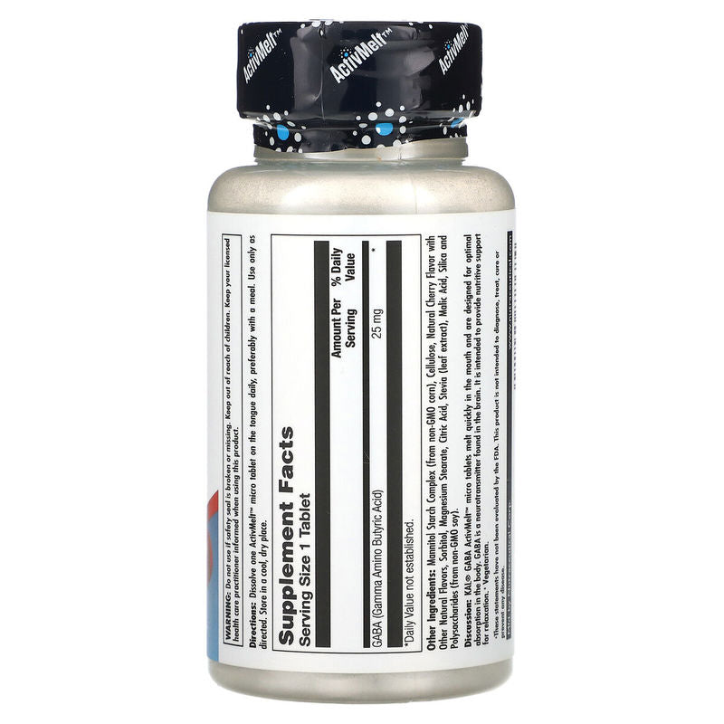 KAL GABA 25 mg ActivMelt® Instant Dissolve Tablets - Galeri
