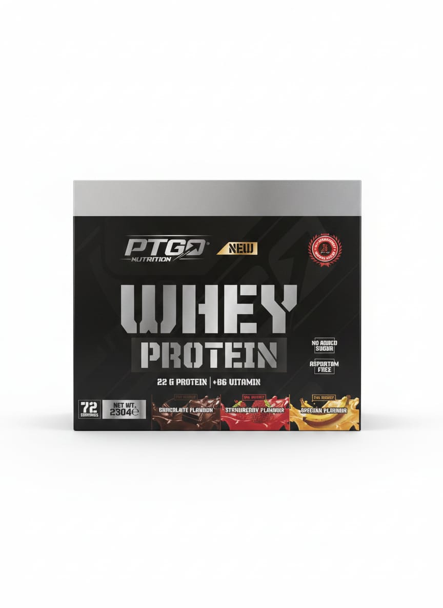 Pt Go Whey Protein Sase 3 Mix Flavour 72 Sase - Galeri