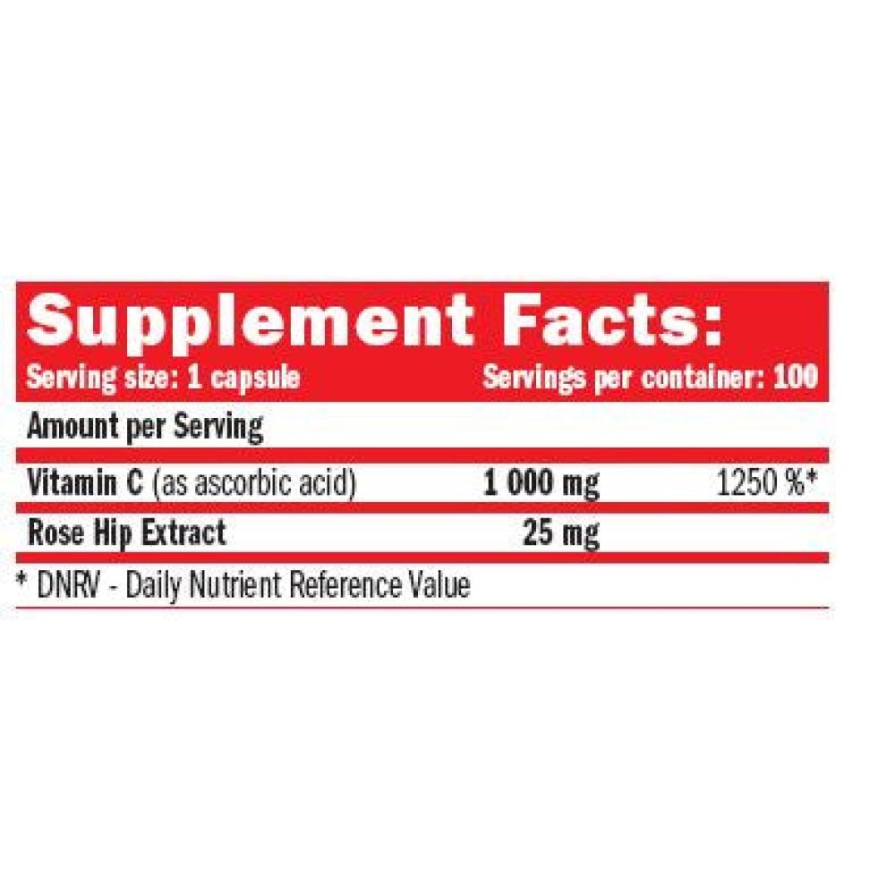AMIX GreenDay Vitamin C 500 mg with RoseHip / 60 Caps - Galeri