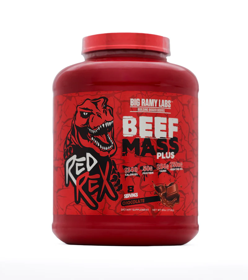 Big Ramy Labs Red Rex Beef Mass Gainer Karbonhidrat tozu 2722 gr