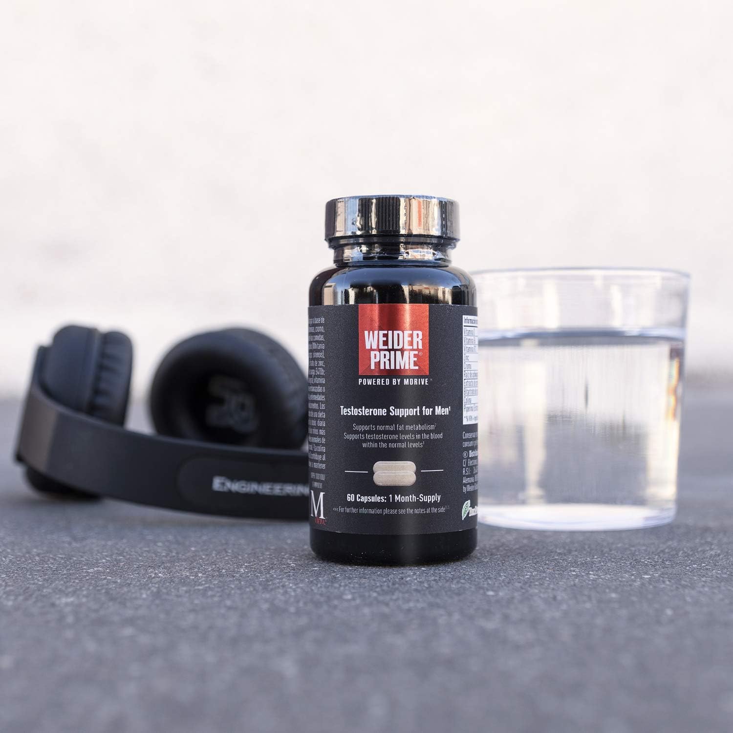 Weider Prime Testosterone Testo Booster For Men DIM KSM66 Ashwagandha 60 Caps - Galeri