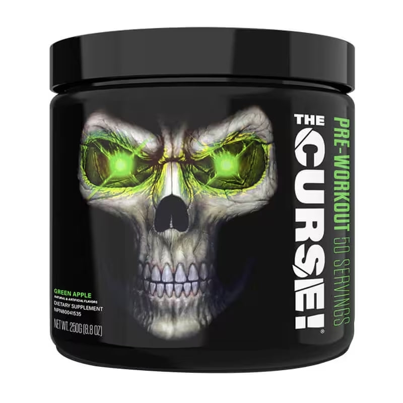 JNX SPORTS The Curse! PreWorkout Caffeine Beta-Alanine Creatine L-Citrulline Boost Energy Strength & Focus - Galeri