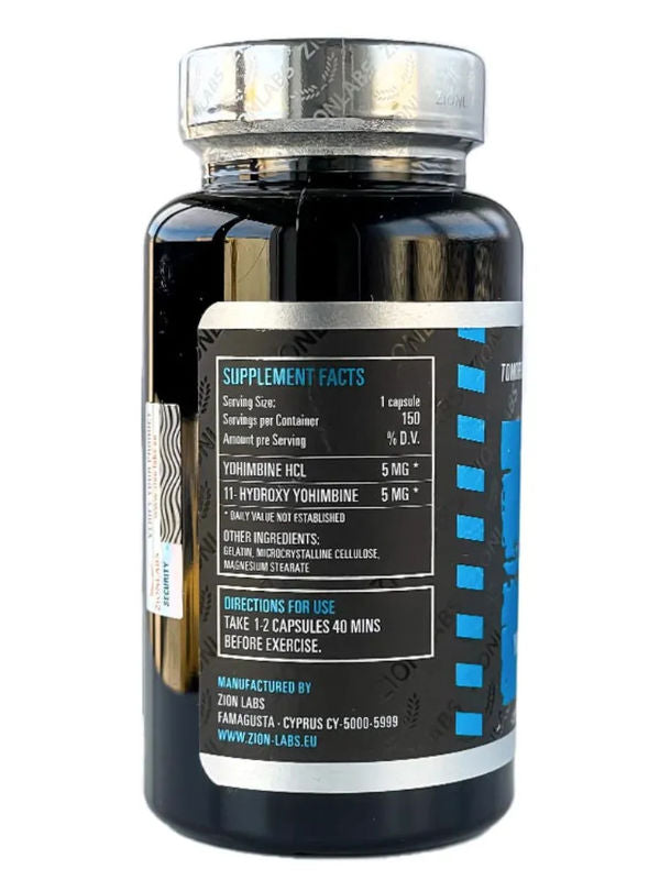 Zion Labs Double Yohimbine 10 mg 150 Caps - Galeri