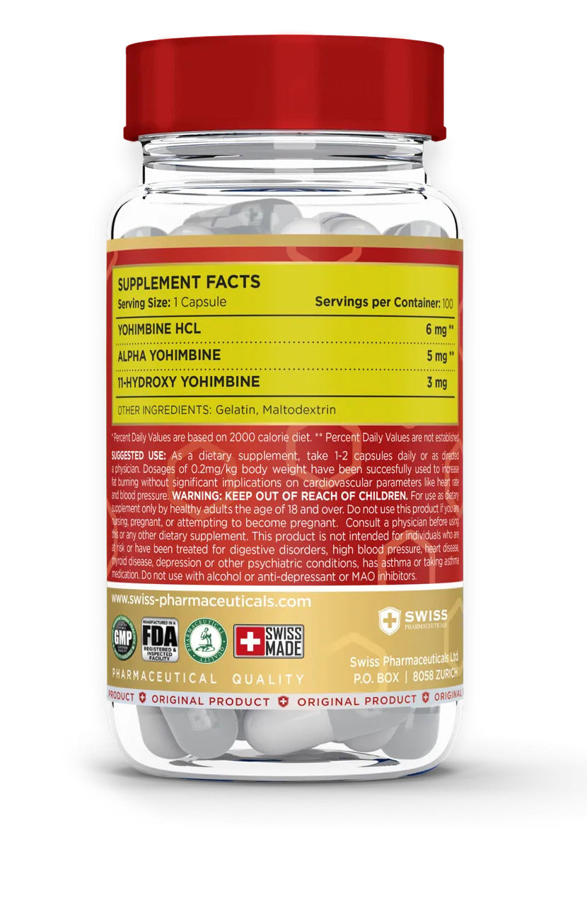 Swiss Triple Yohimbine 100 Caps - Galeri
