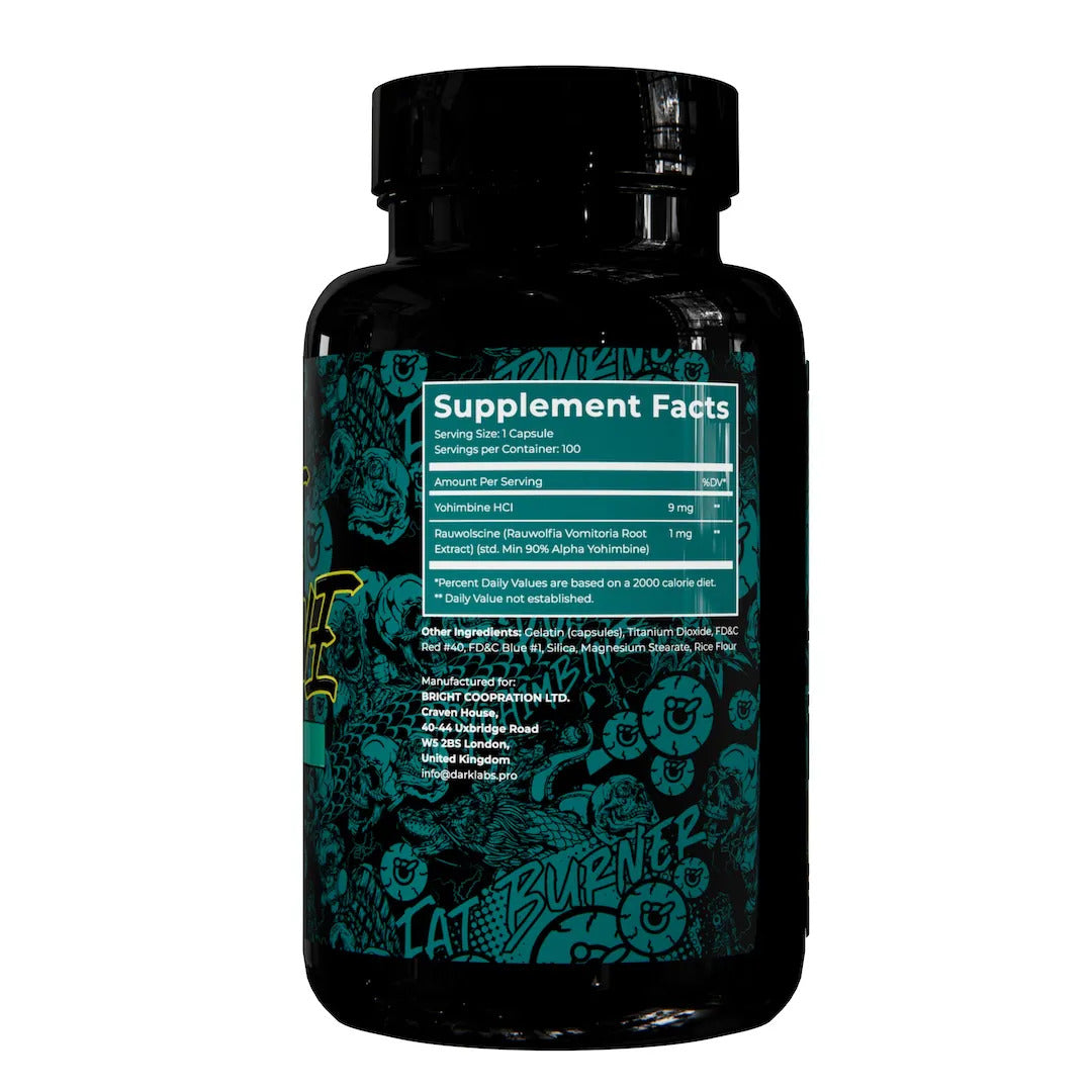 DARK LABS Double Alpha Yohimbine Fat burner – 100 caps - Galeri