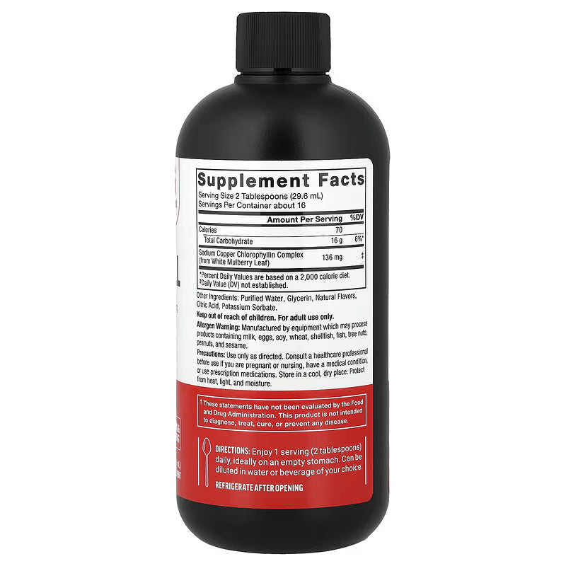Force Factor Chlorophyll Copper Liquid Internal Deodorant Natural Mint 16 fl oz 473 ml - Galeri
