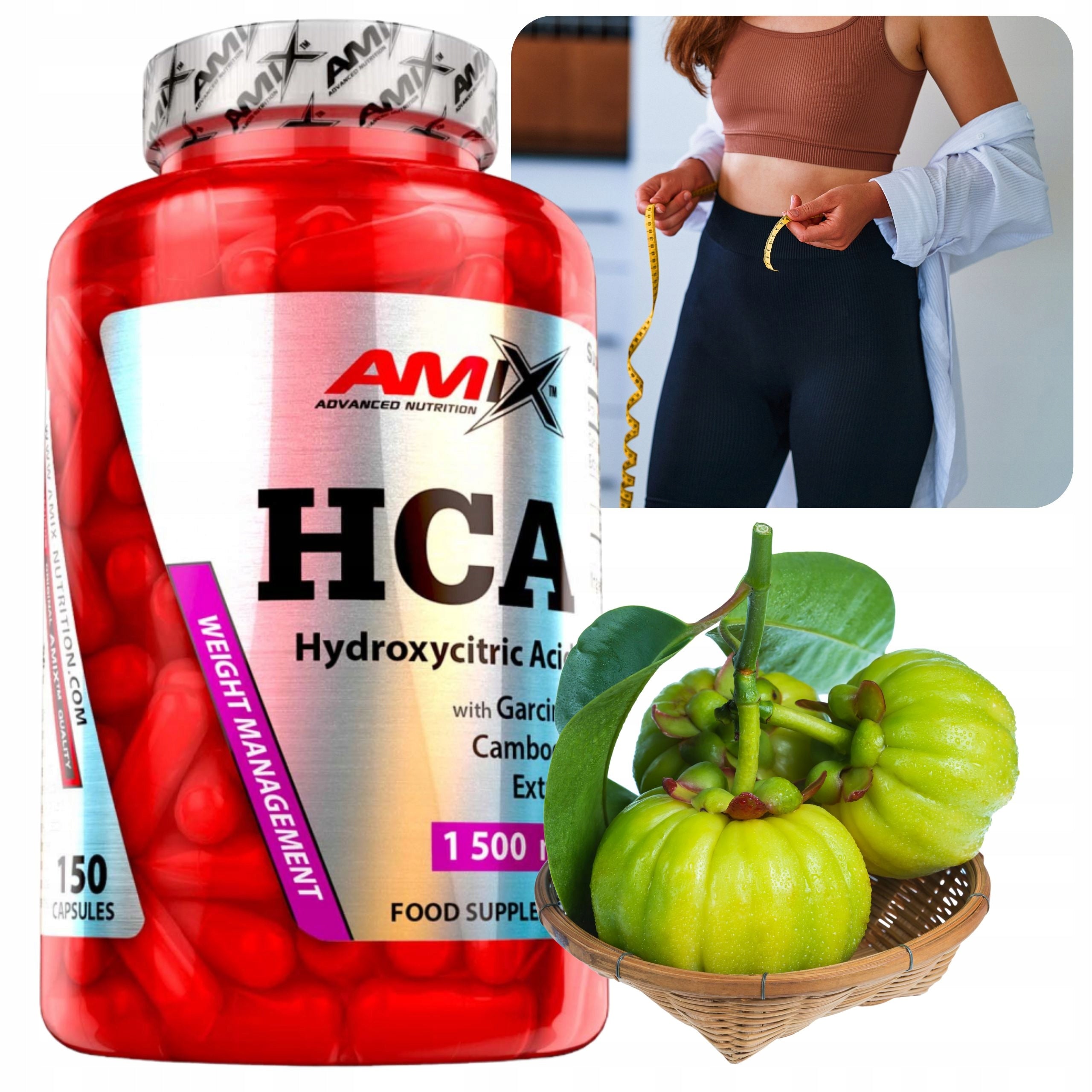 AMIX Hca Garcinia Cambogia 1500 Mg 150 Caps - Galeri