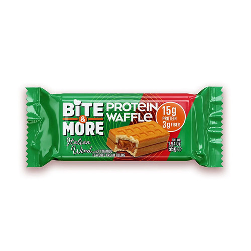 Tiramisu Kremalı Protein Waffle (55g x 12 Adet) - Galeri