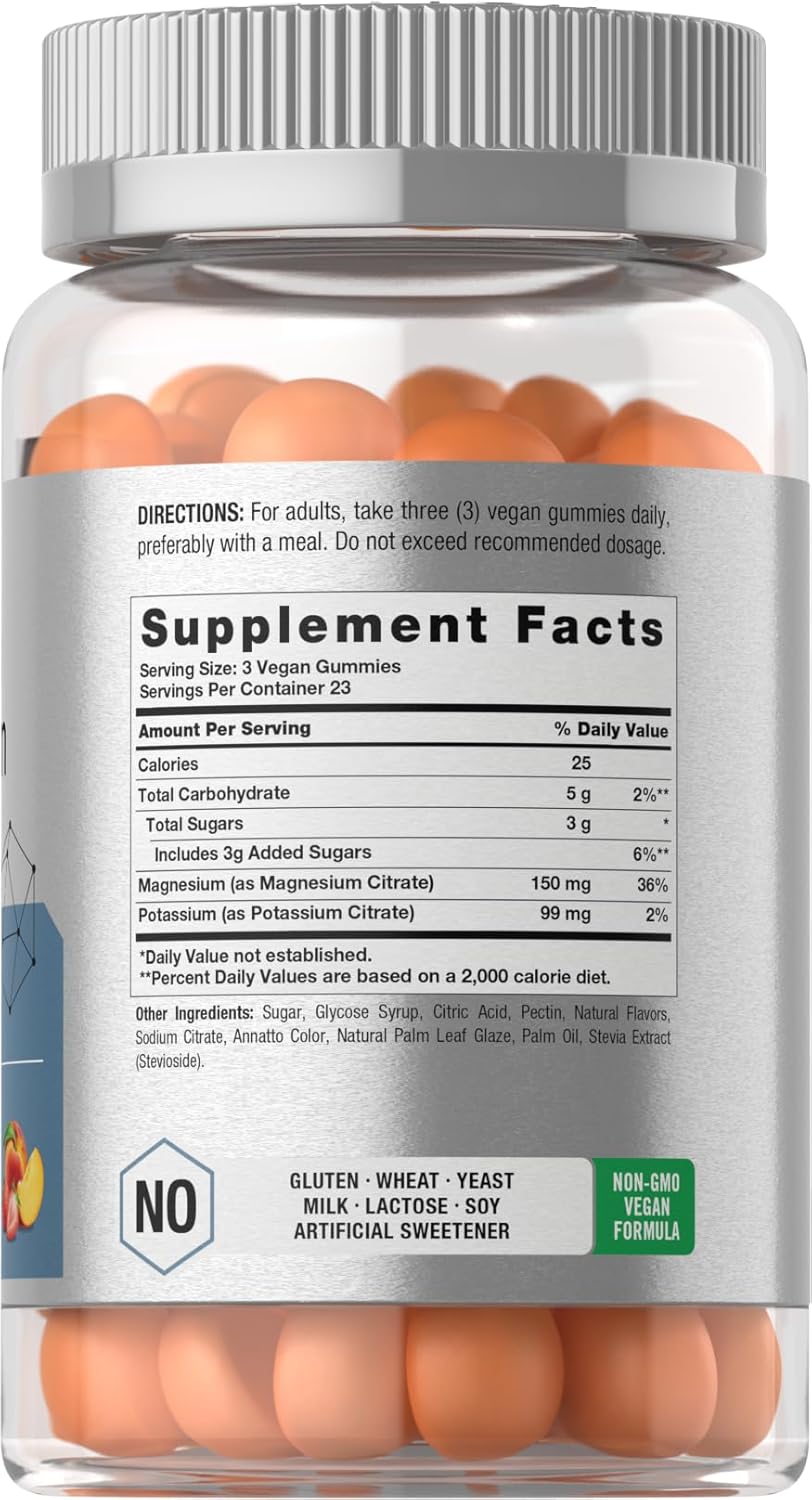 Horbäach Potassium Magnesium 70 Gummies - Galeri