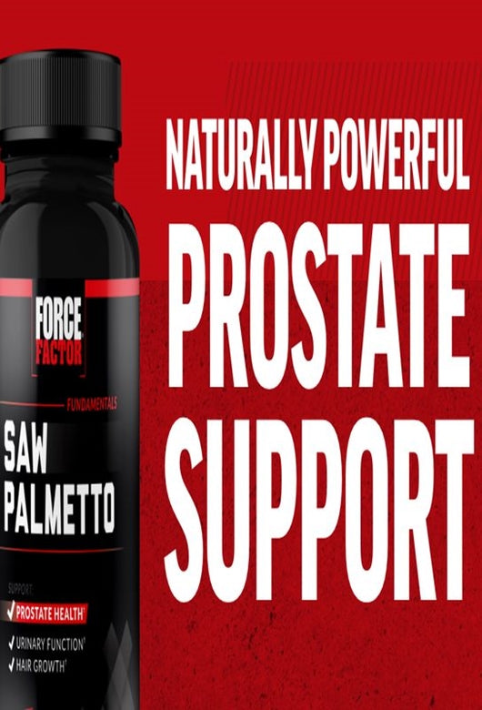 Force Factor Saw Palmetto for Men, Prostate Supplement for Men to Support Urinary Function, Prostate Relief & Hair Growth, with BioPerine for Superior Absorption, 60 Capsule - Galeri