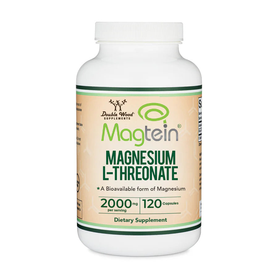 DOUBLE WOOD Magnesium Magnezyum L-Threonate Magtein 100 Caps