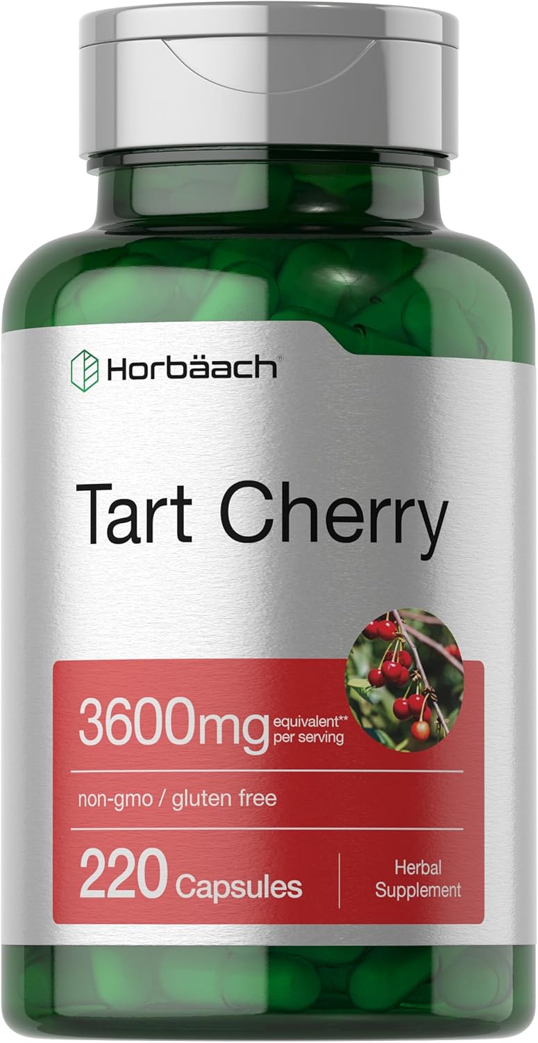Horbäach Tart Cherry Extract 3600mg 220 Caps