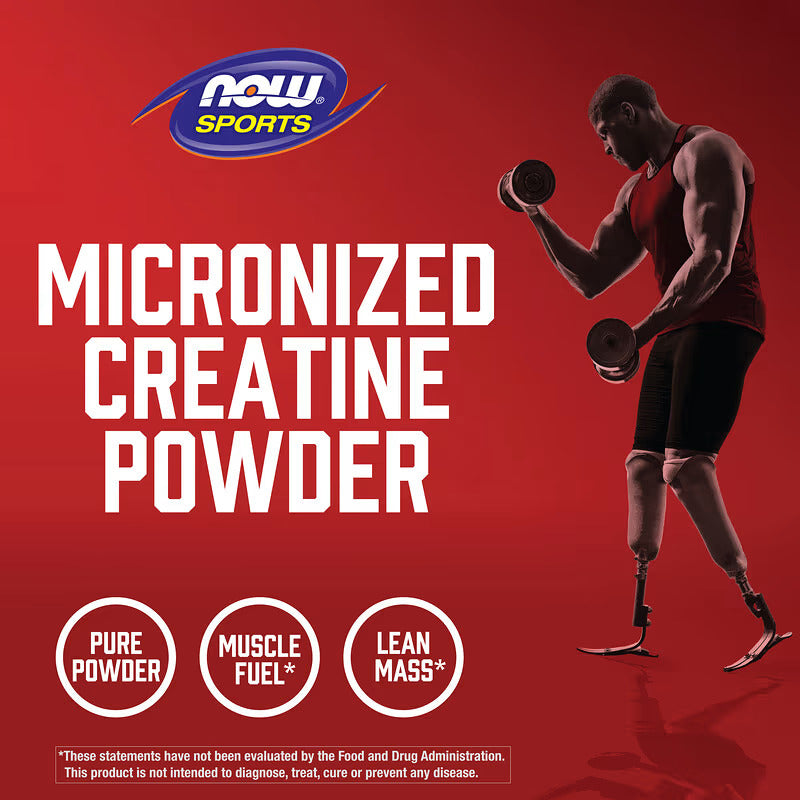 NOW Foods Sports Micronized Creatine Monohydrate 500 Gram - 119 Servis - Galeri