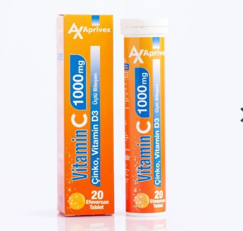 ÇİNKO VİTAMİN D3 VİTAMİN C1000 MG