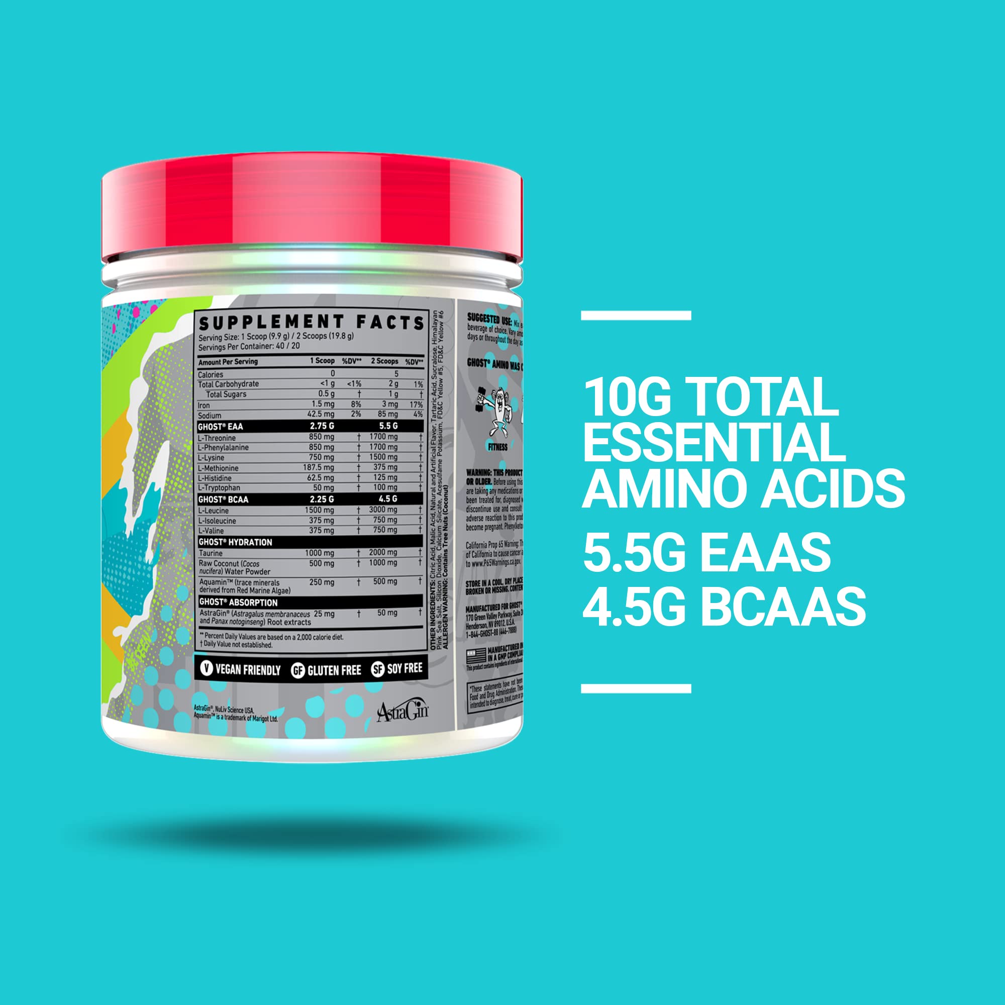 Ghost Amino (EAA+BCAA+Taurine) 40 Servis - Galeri