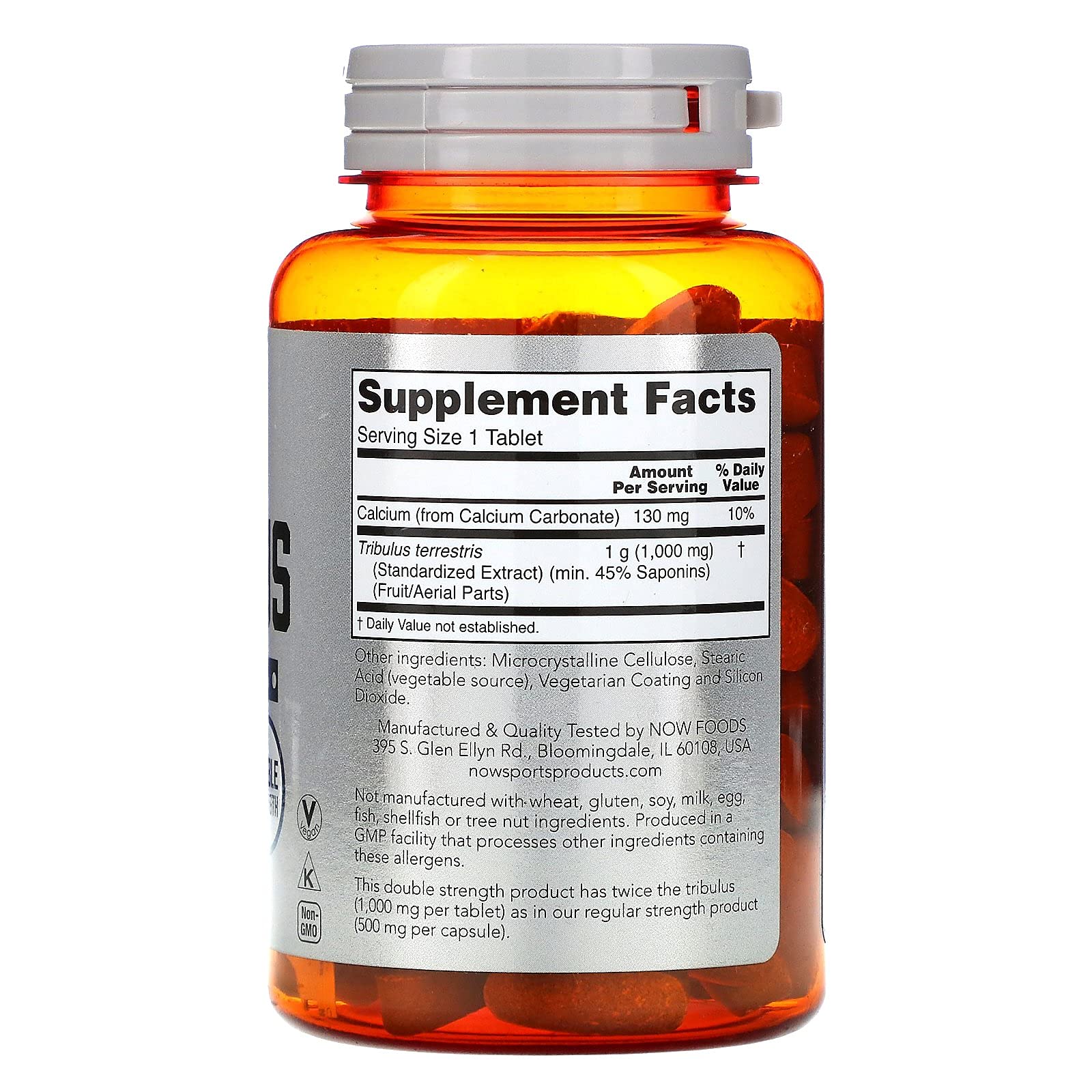 Now Tribulus 1,000 mg 90 Tablets - Galeri