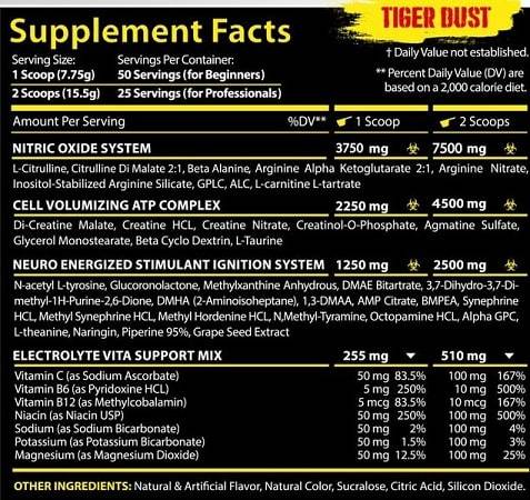 Hazard Core Ashes Dmaa Preworkout 390 g - Galeri