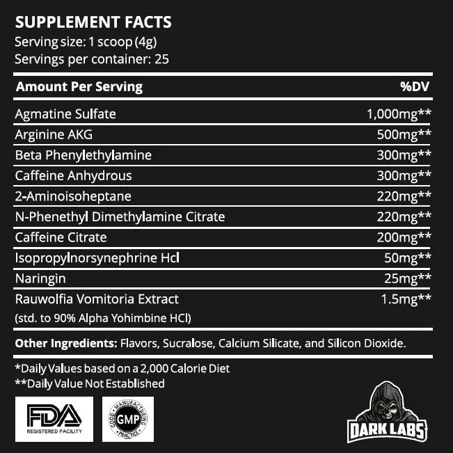 Dark Labs Flame V3 Preworkout - Galeri