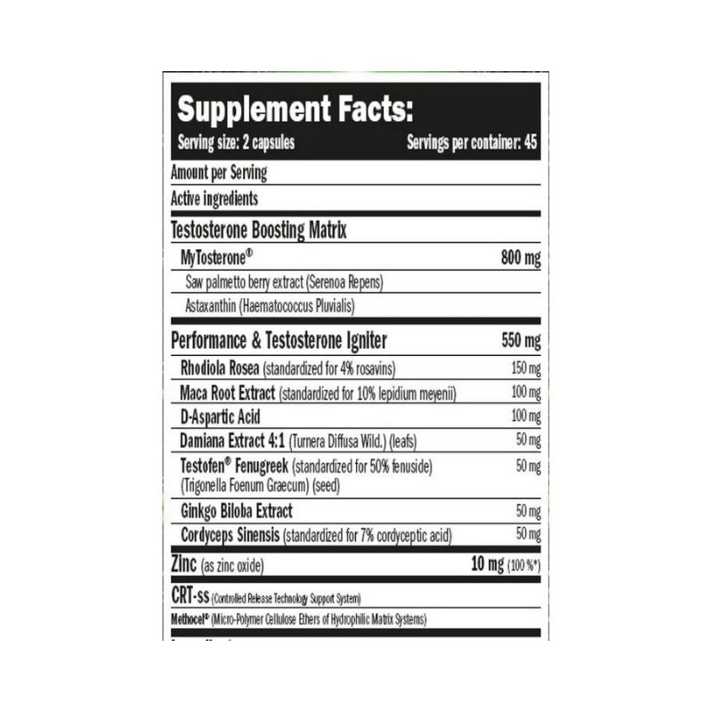 Amix Nutrition Mytotest V3 Test Booster Maca +Astaxanthin + Saw palmetto + rhodiola rosea + Testofen 90 - Galeri
