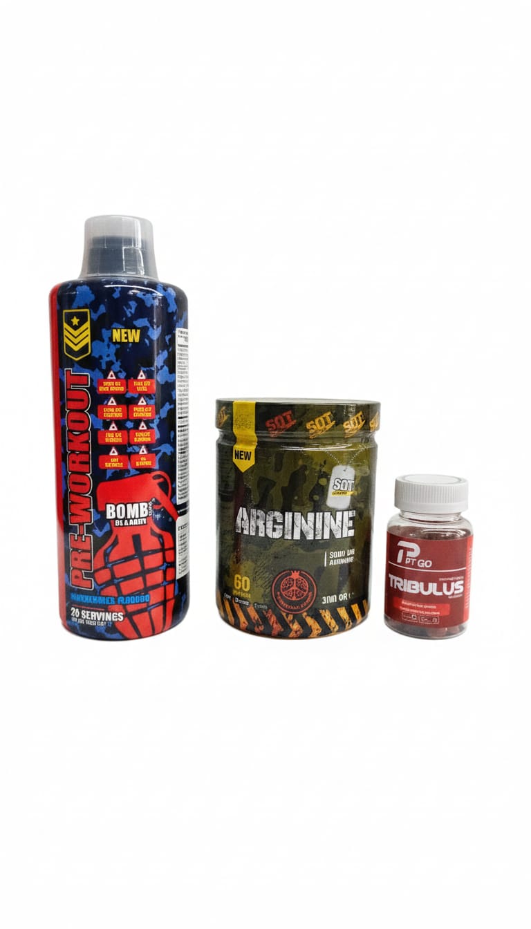 Pump Paketi 1 Sat Arginine Bomb Pre Workout Ptgo Tiribulus