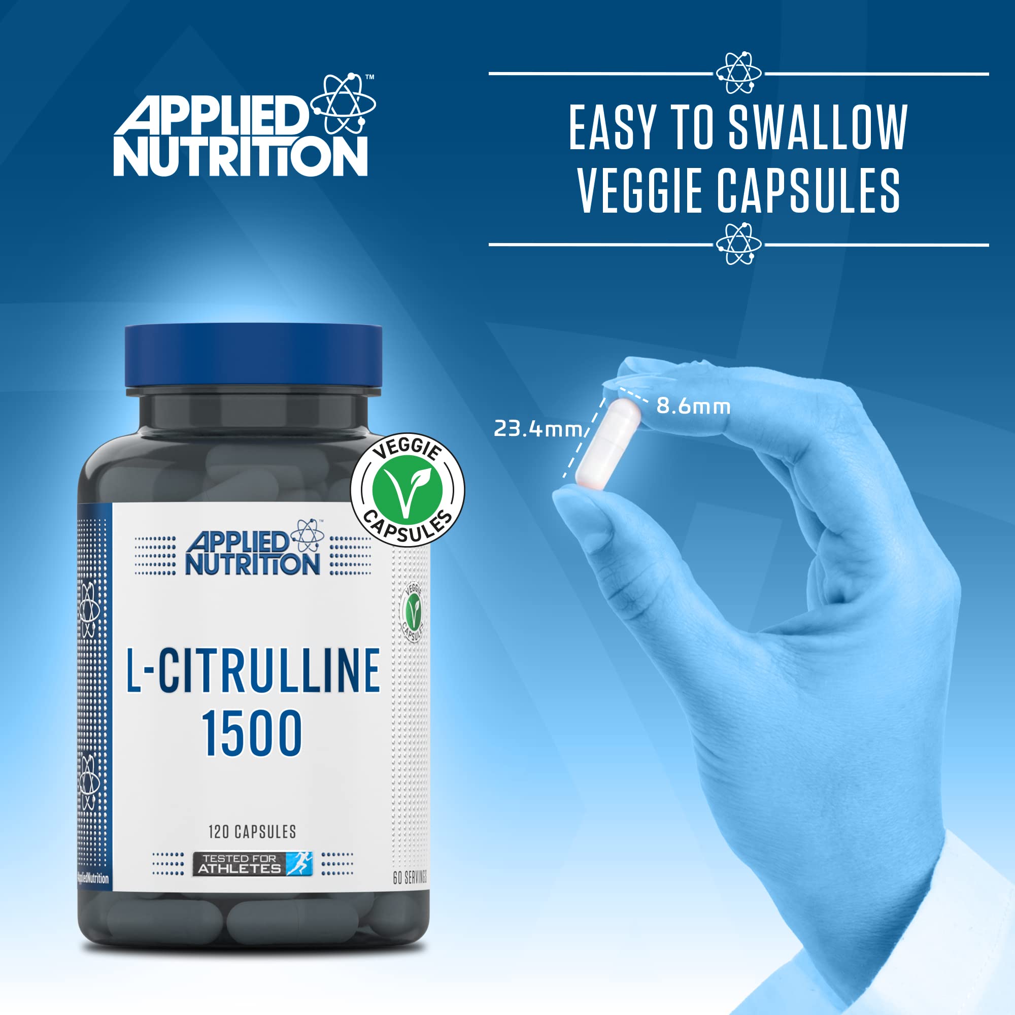 Applied Nutrition L-Citrulline Sitrulin 1500 mg 120 Kapsül - Galeri