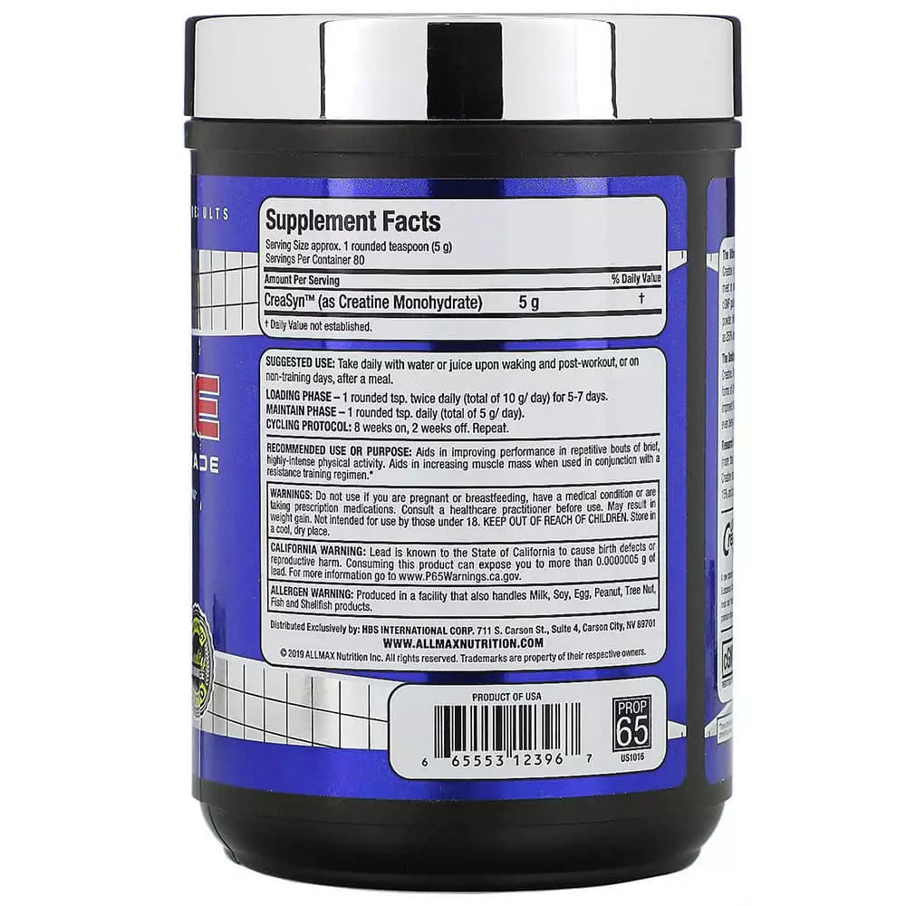 Allmax Creatine Monohydrate 400g - 80 SERVİS - Galeri