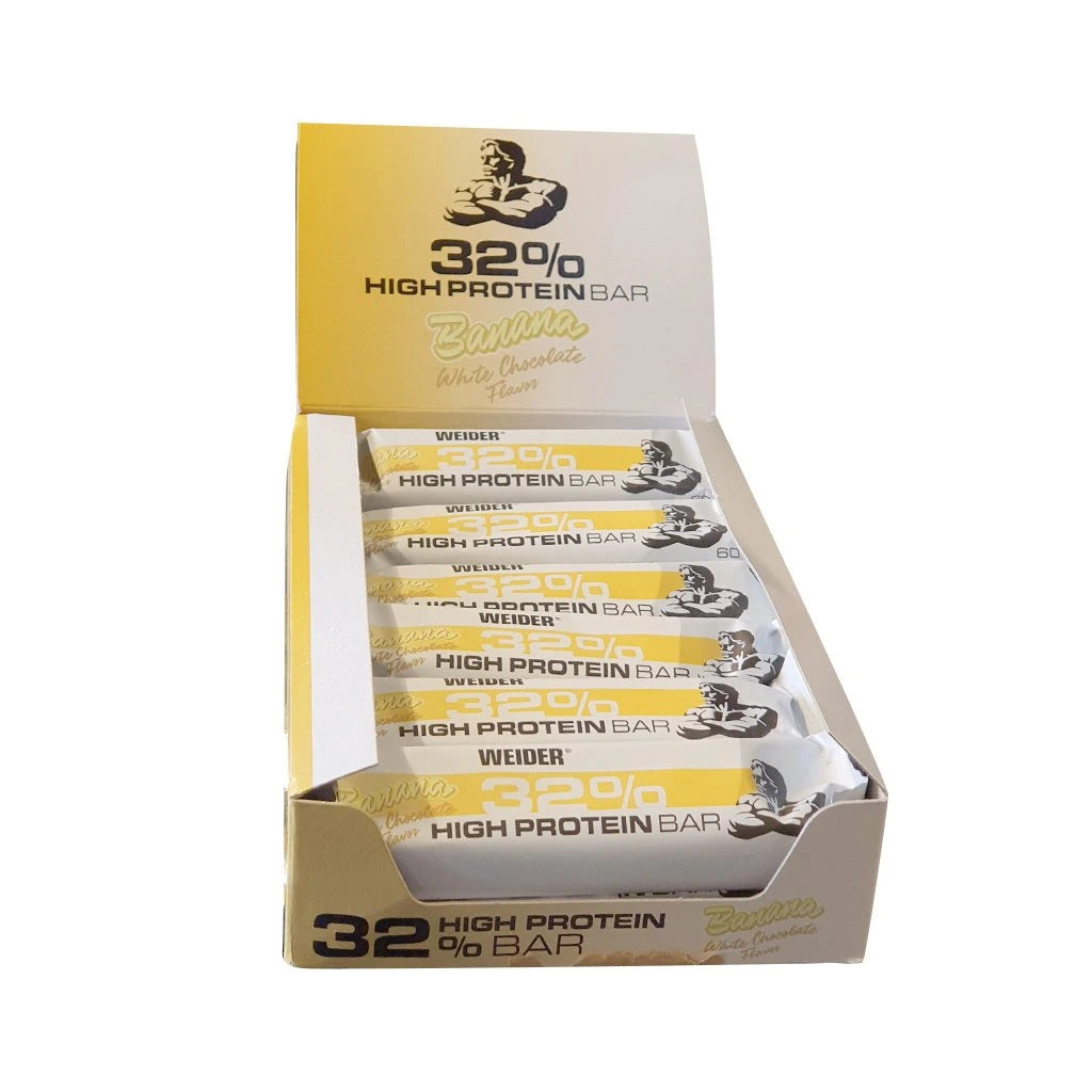Weider 32% Protein-Bar - 12 x 60 gr Paket - Galeri