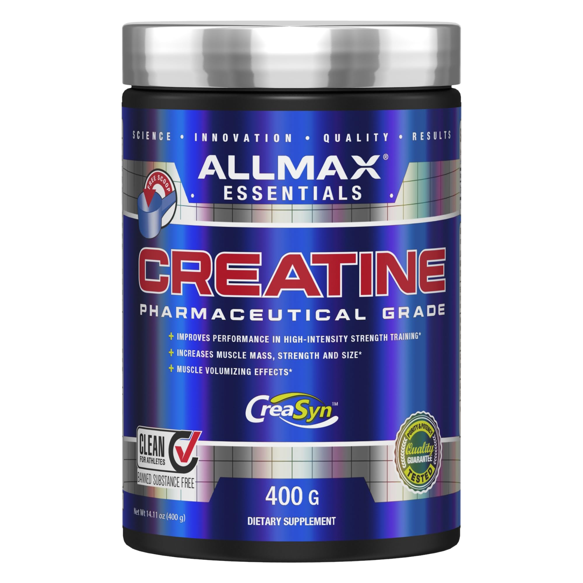 Allmax Creatine Monohydrate 400g - 80 SERVİS