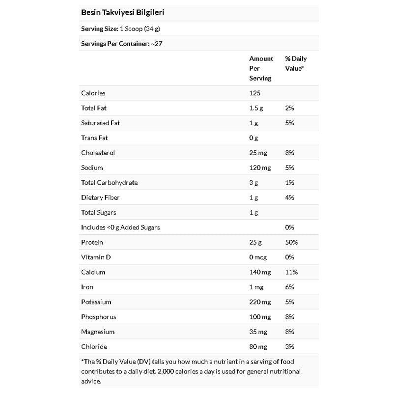Universal Animal Whey Protein Powder 816 Gr 27 Servis - Galeri