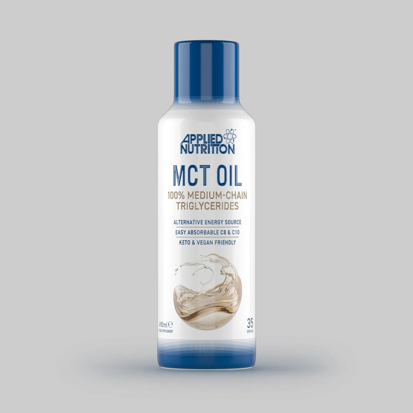 Applied Nutrition MCT Oil Keto C8-C10 490ml From Coconut Oil Keto & Low Carb Diet (35 Servings)