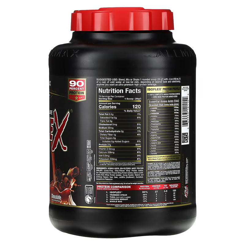 ALLMAX Nutrition ISOFLEX Whey Protein İsolate 2,27 Kg - Galeri