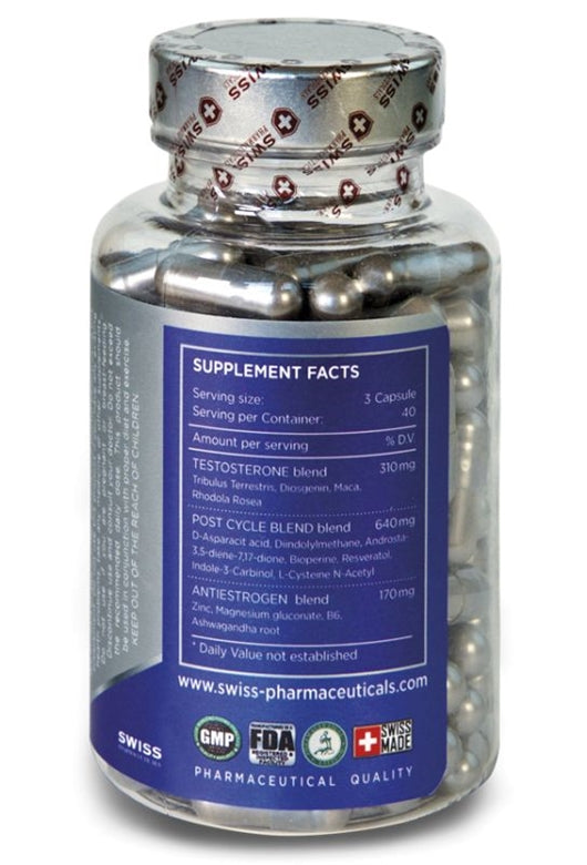 Swiss Pharma Ultimate PCT (DAA, Maca, Resveratrol) 120 Kapsül - Galeri
