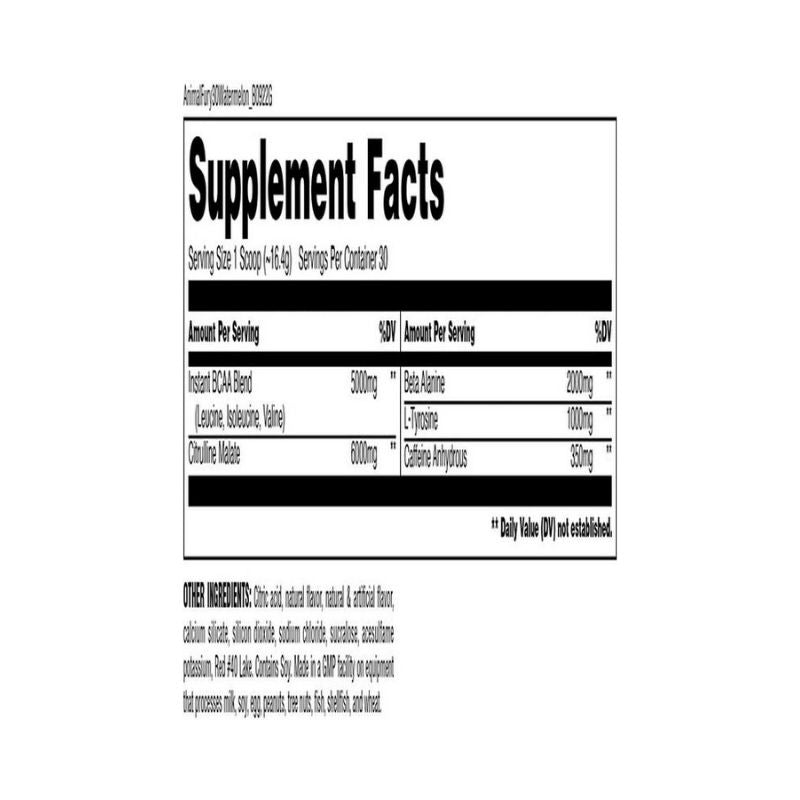 UNIVERSAL ANIMAL FURY PUMP PREWORKOUT - USA - Galeri