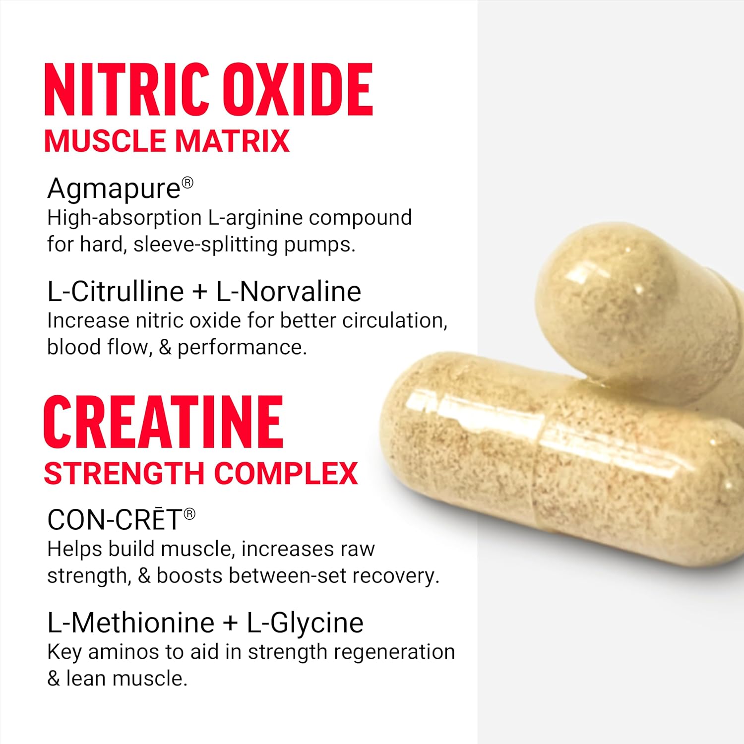 Force Factor Volcano PreWorkout Nitric Oxide Booster for Men with Creatine and L-Citrulline Pump 120 Capsules - Galeri