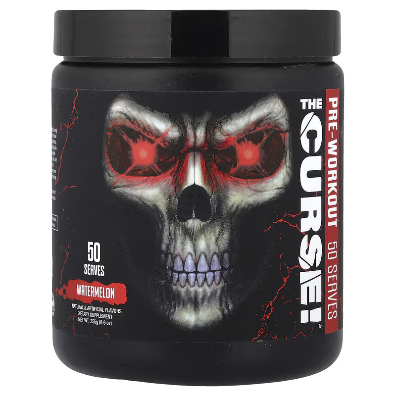 JNX SPORTS The Curse! PreWorkout Caffeine Beta-Alanine Creatine L-Citrulline Boost Energy Strength & Focus - Galeri