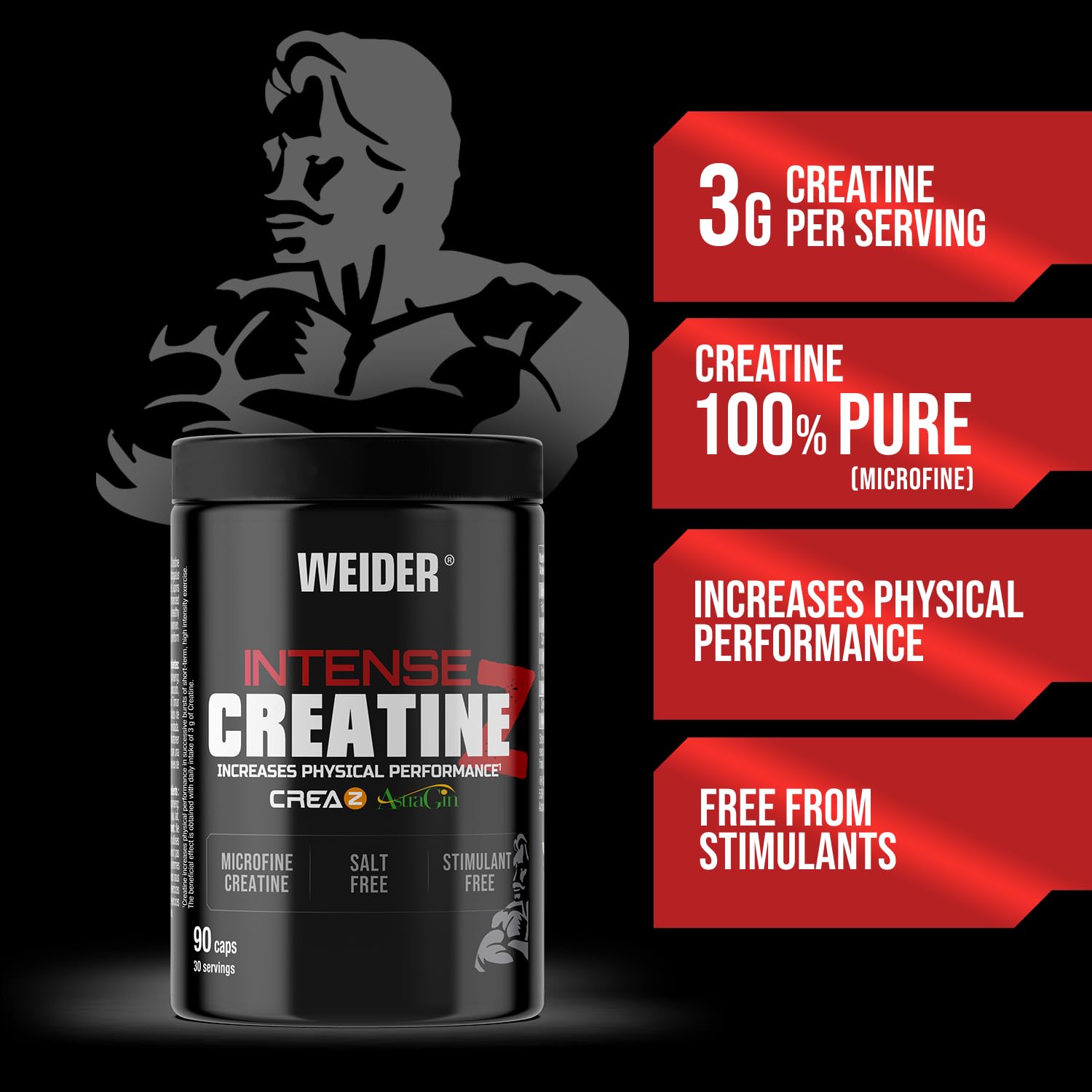 Weider Intense Creatine Z 90 caps - Galeri