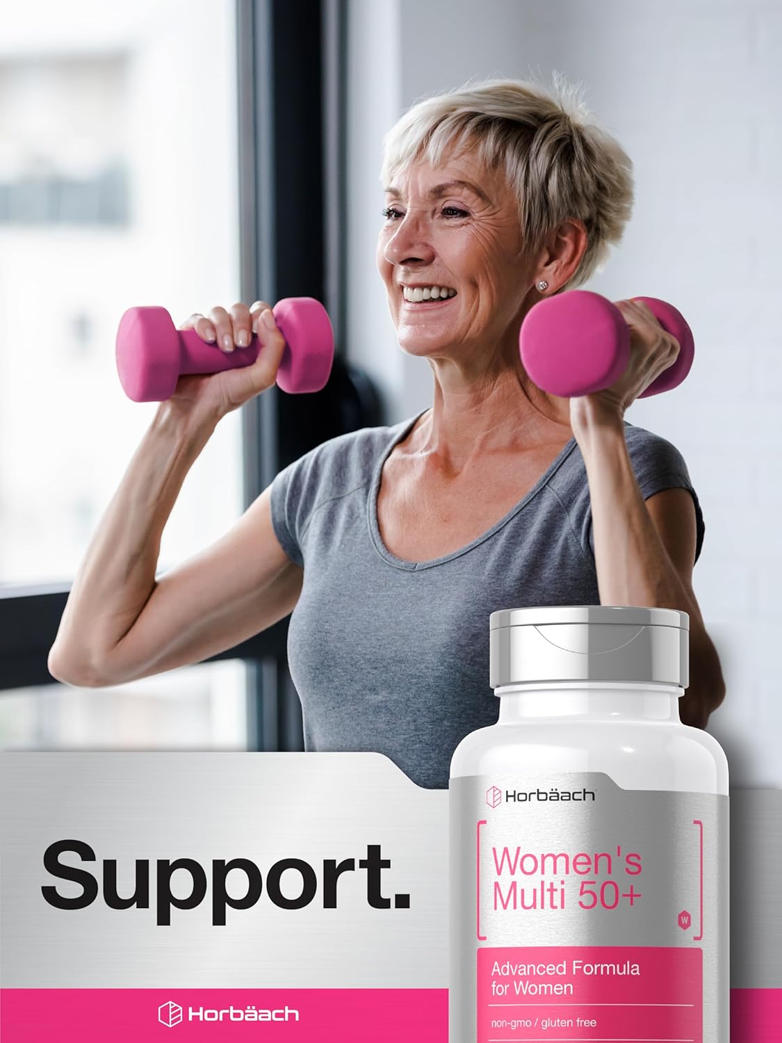 Horbäach Women's Multivitamin Advanced Vitamin Formul 50 Plus 60 Tablet - Galeri