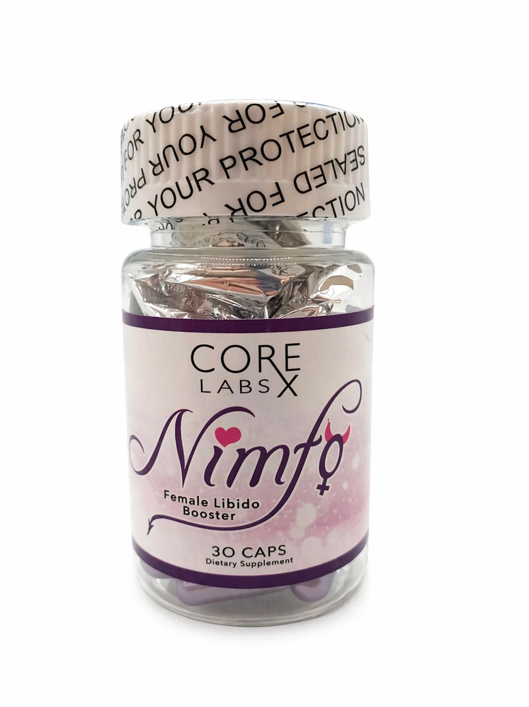 CORE LABS NIMFO Female Libido booster flibanserin 30 caps