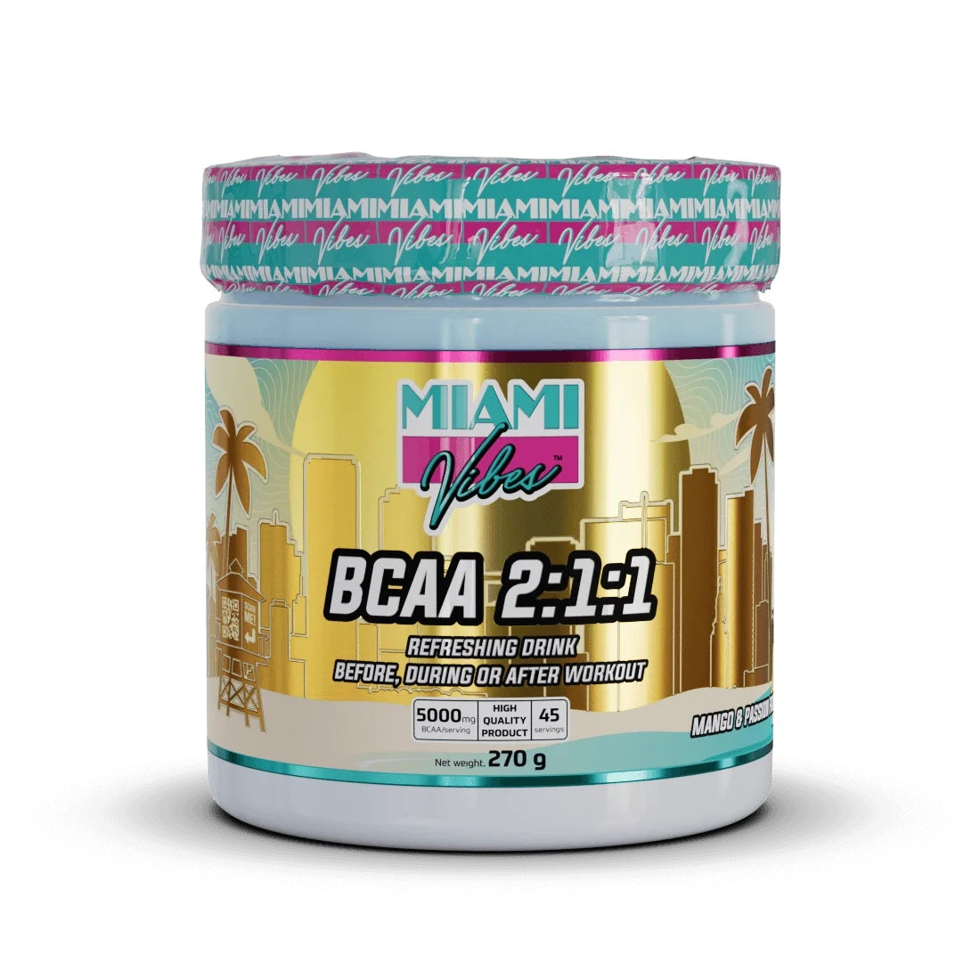 MIAMI VIBES BCAA 2:1:1 POWDER 270g