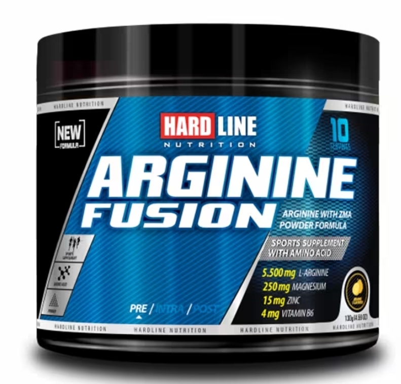 Hardline Arginine Fusion 130 Gr Portakal
